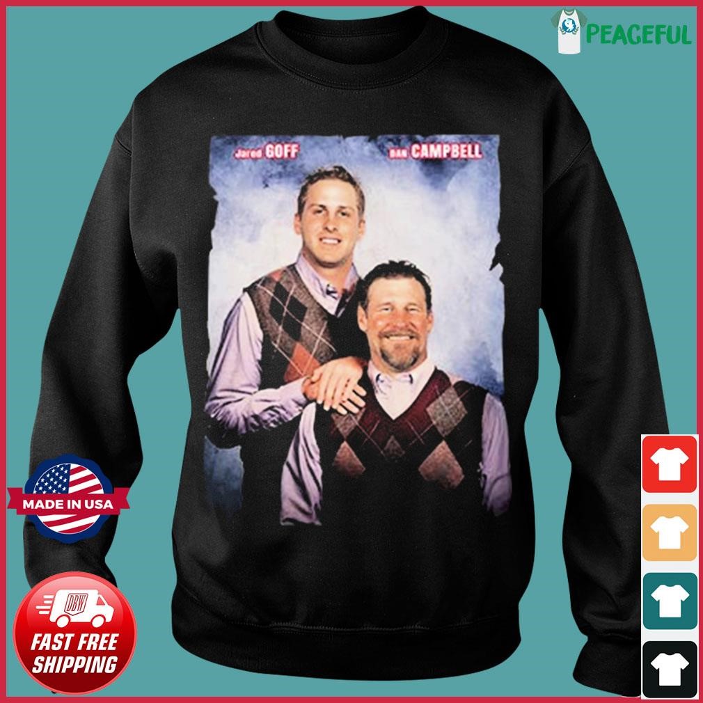 Jared Goff And Dan Campbell Step Brothers Detroit Lions Shirt, hoodie ...