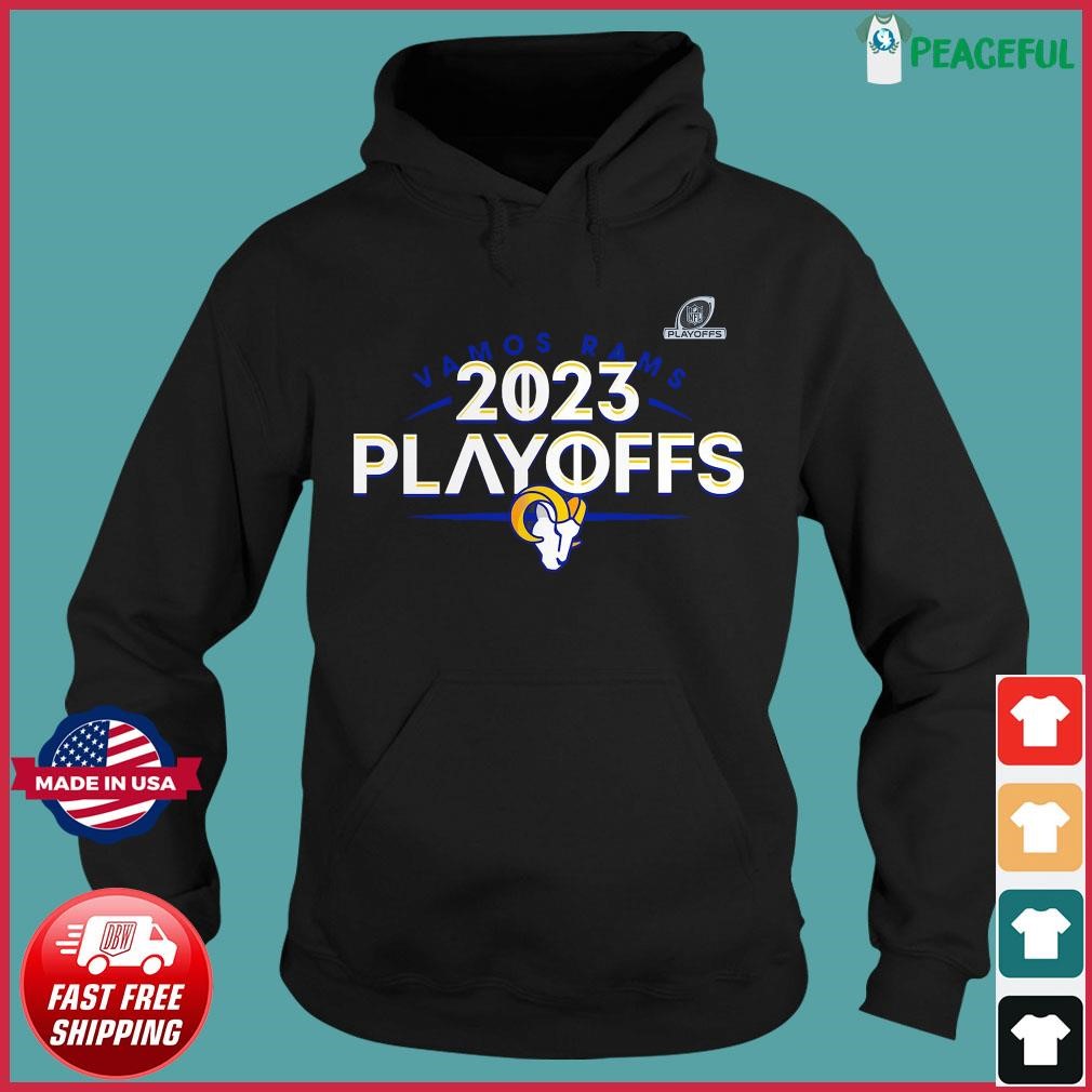 Los Angeles Rams Vamos Rams 2023 NFL Playoffs Shirt hoodie