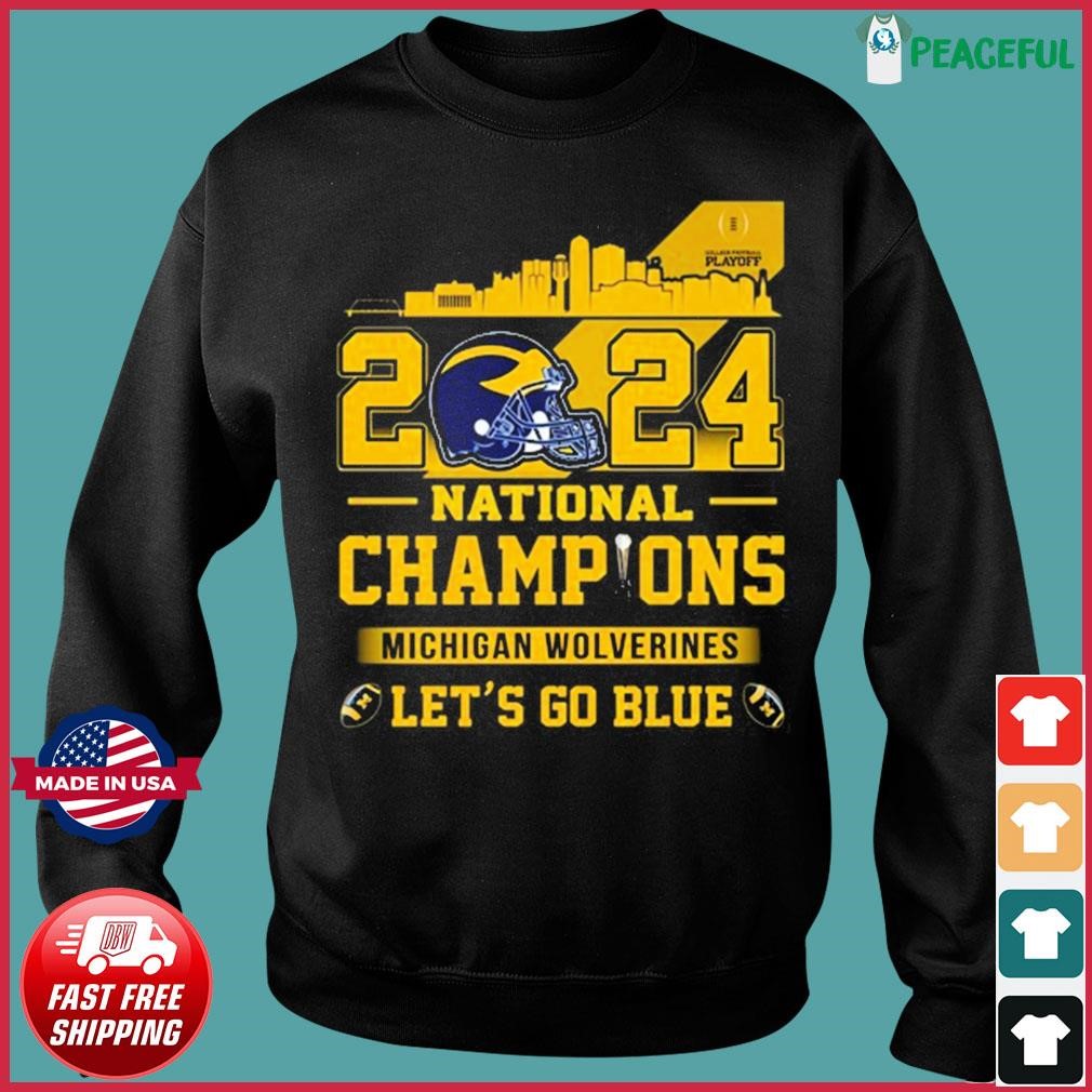 Michigan College Football National Champions 2024 Shirt, hoodie