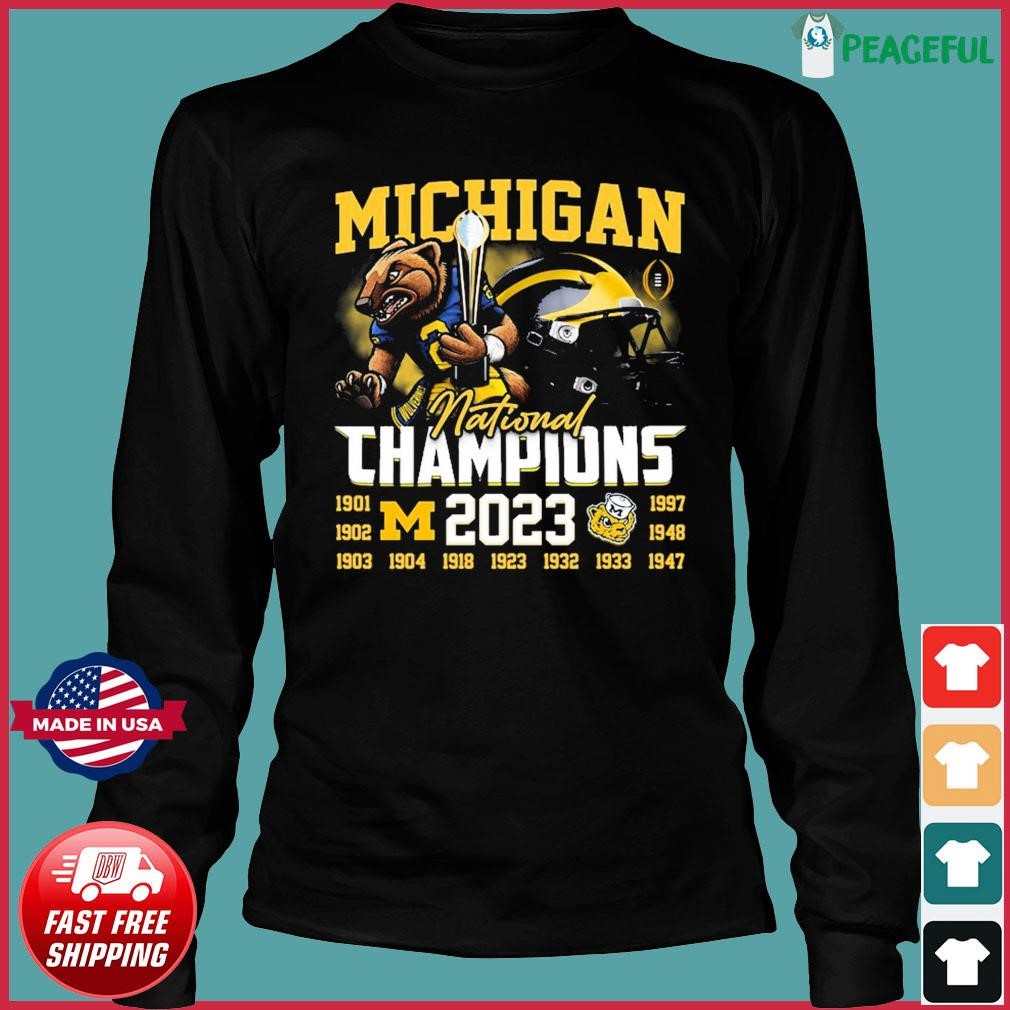 Michigan Wolverines 12-Time Champions CFP National Championship Shirt ...