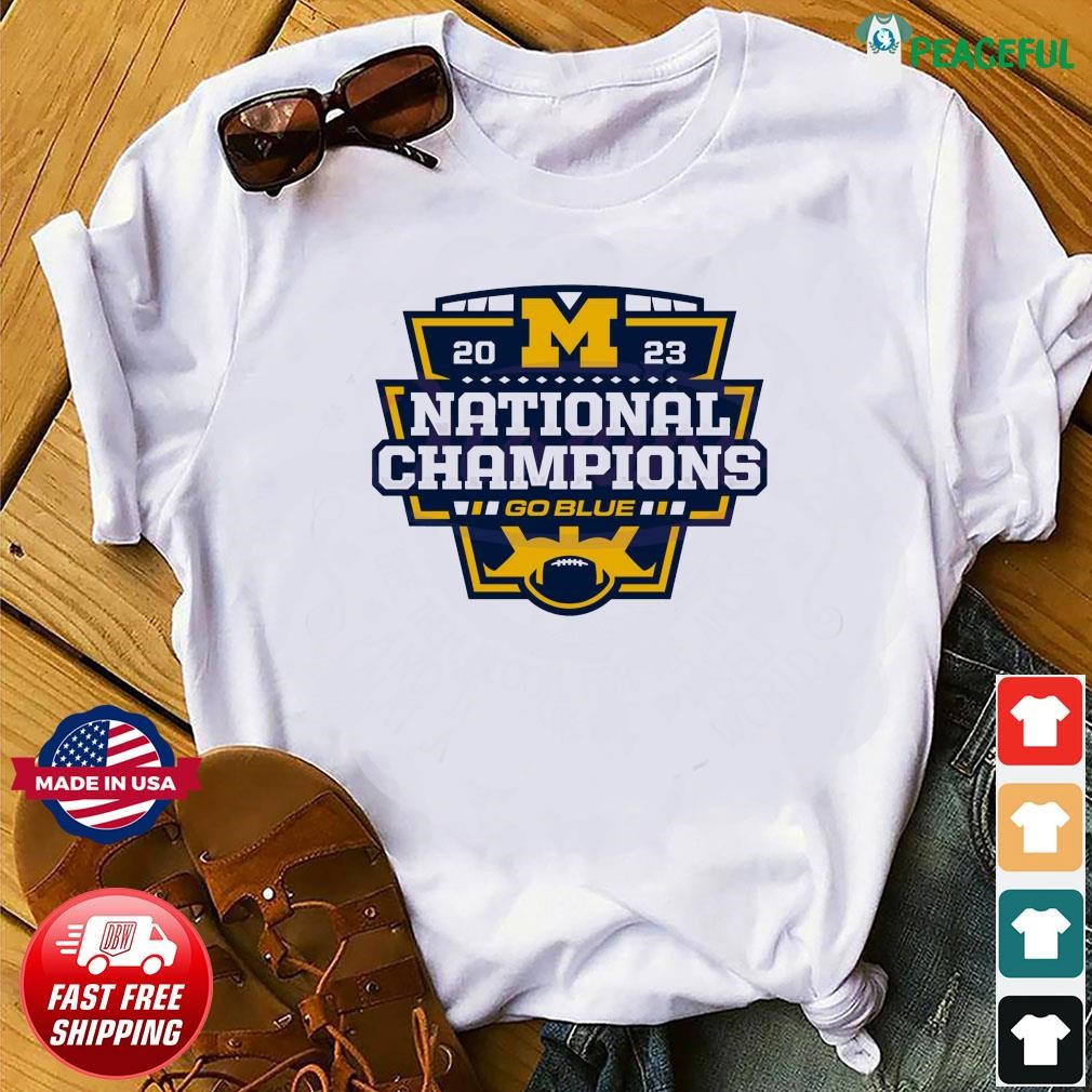 Michigan Wolverines 2023 National Champions Go Blue Shirt, hoodie ...