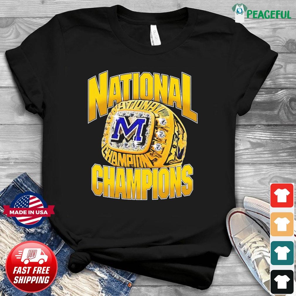 Michigan Wolverines 2023 National Champions Rings Shirt, hoodie ...