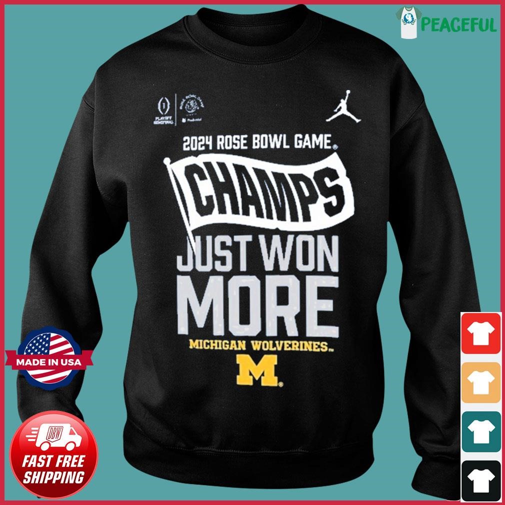 Michigan Wolverines Jordan College Football Playoff 2024 Rose Bowl ...