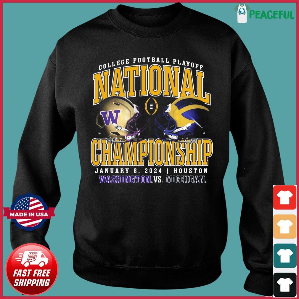 Michigan Wolverines vs. Washington Huskies CFP 2024 National ...