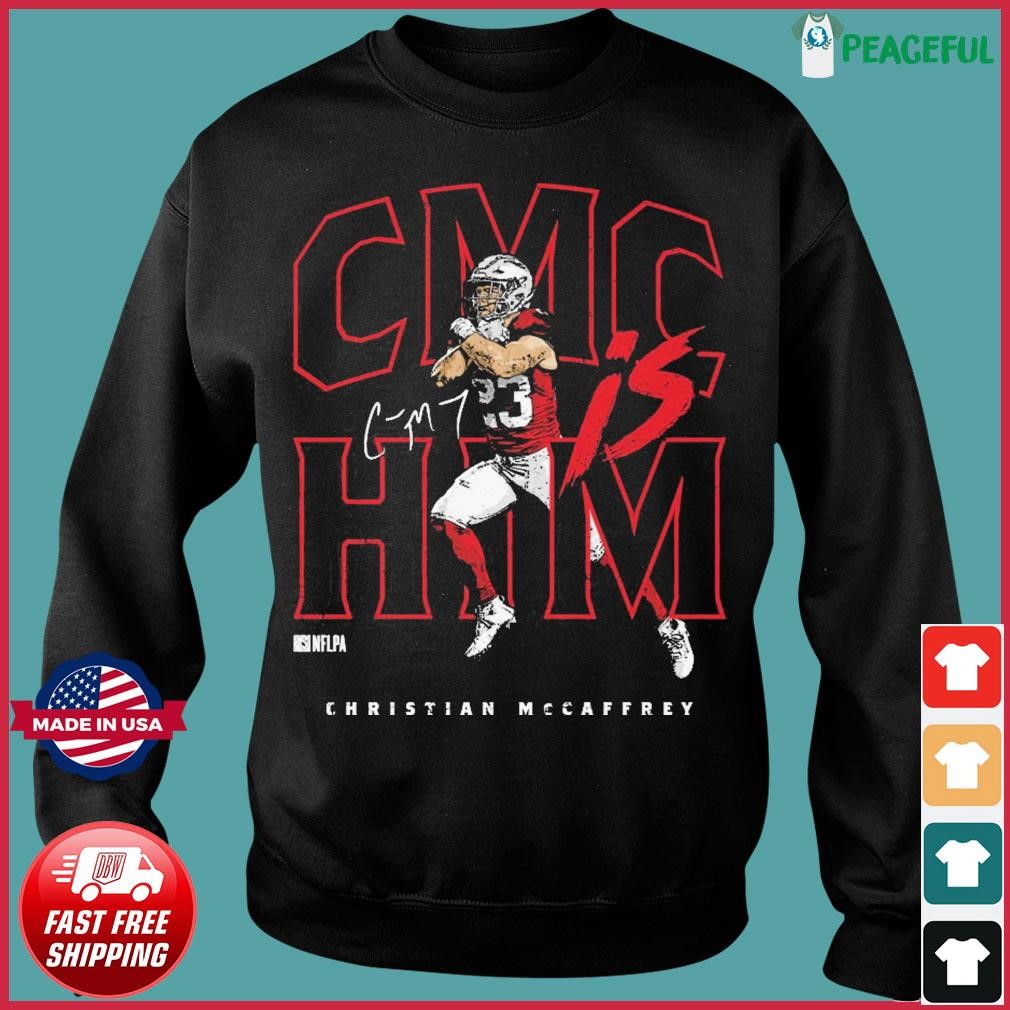 Official Christian McCaffrey San Francisco 49ers CMC Is Him Shirt ...