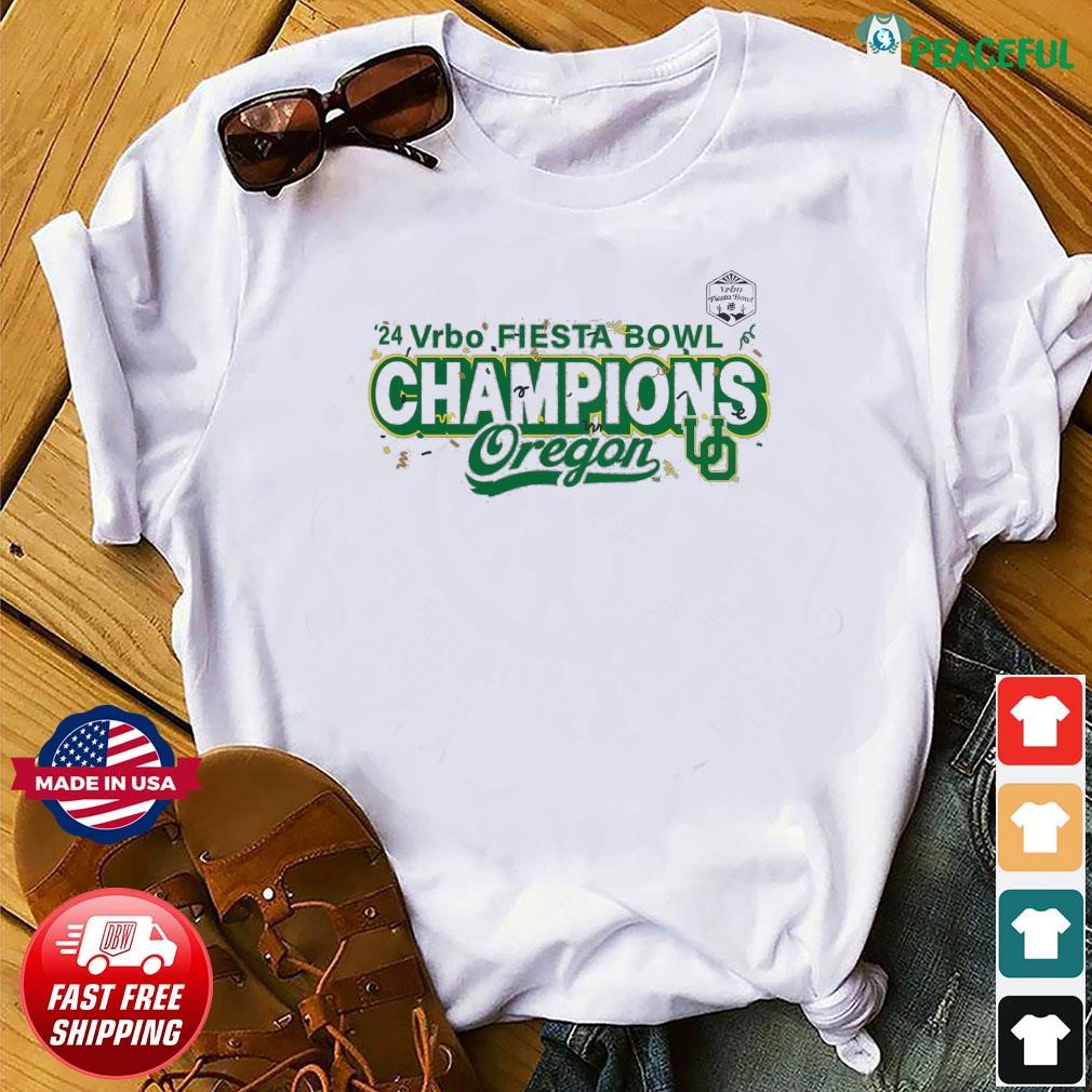 Official Oregon Ducks Vrbo Fiesta Bowl Champions 2024 Shirt Hoodie   Official Oregon Ducks Vrbo Fiesta Bowl Champions 2024 Shirt Shirt 