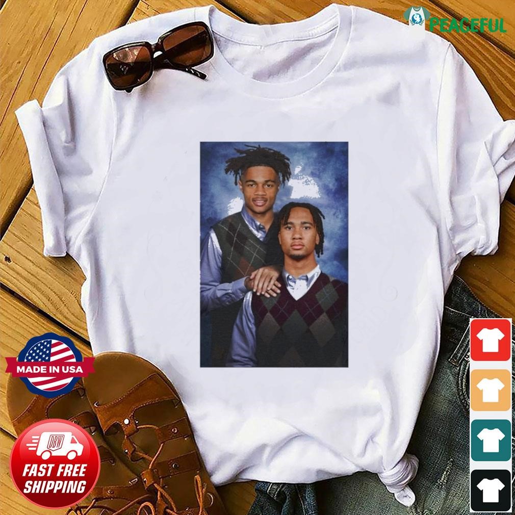 Step Brothers Cj Stroud And Tank Dell Houston Texans Shirt