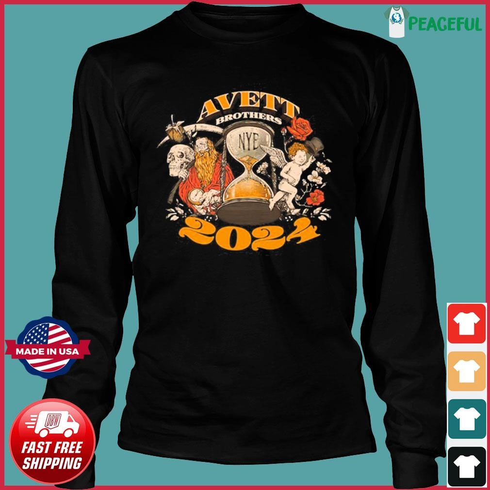 The Avett Brothers NYE 2024 Event Shirt, hoodie, sweater, long sleeve