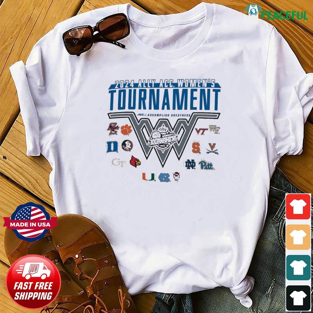 2024 Ally ACC Women's Basketball Tournament Shirt