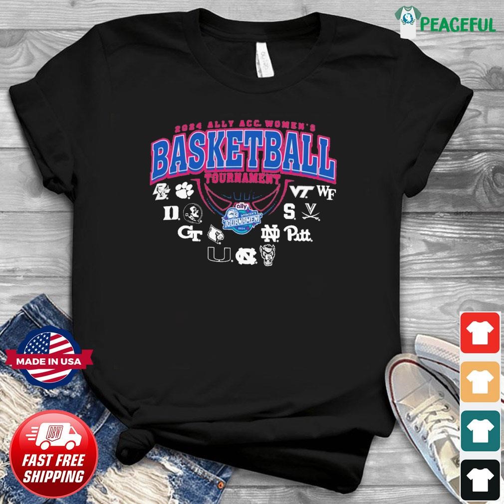 2024 Atlantic Coast Conference Women's Basketball Championship Shirt