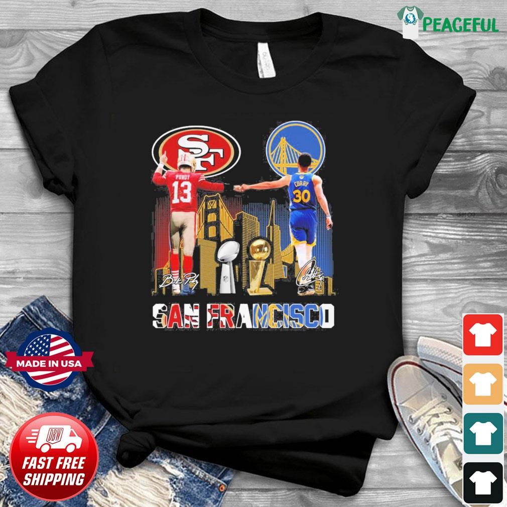 Brock Purdy And Stephen Curry San Francisco Sports Teams 2024 Shirt