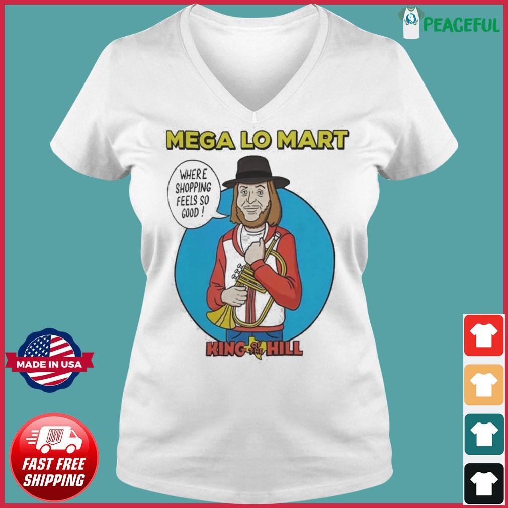 Chuck Mangione King Of The Hill Mega Lo Mart Shirt Ladies V-neck Tee.jpg