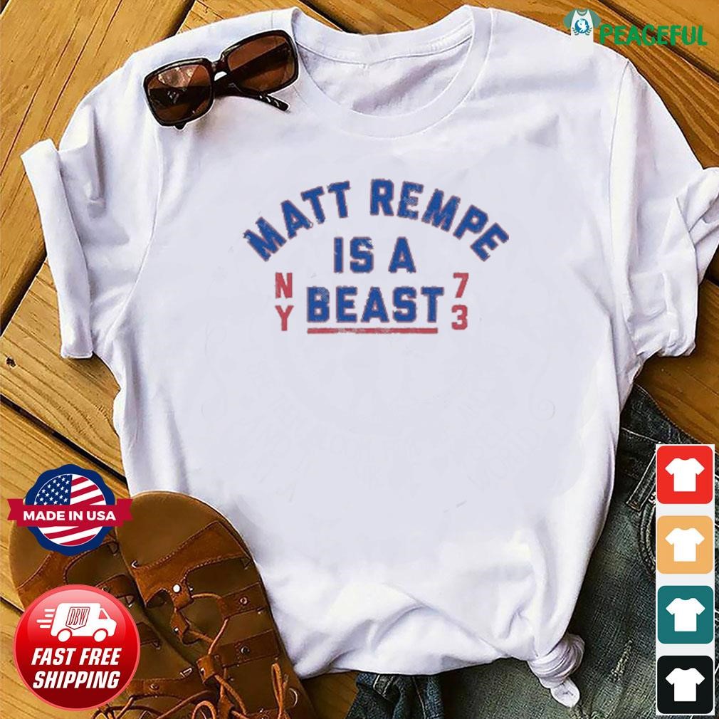 Matt Rempe Is A Beast NY 73 Shirt