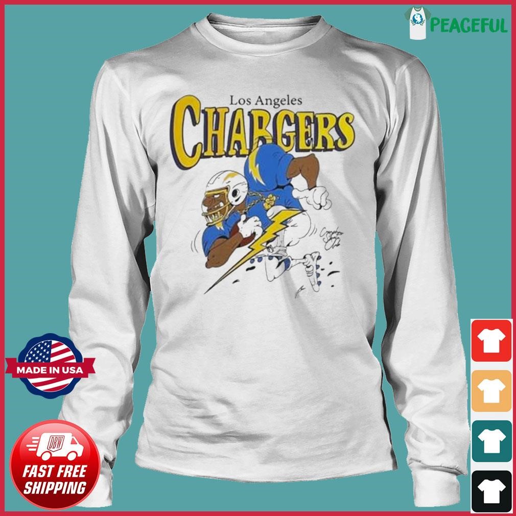 Official Crenshaw Skate Club Csc X La Chargers Player Shirt