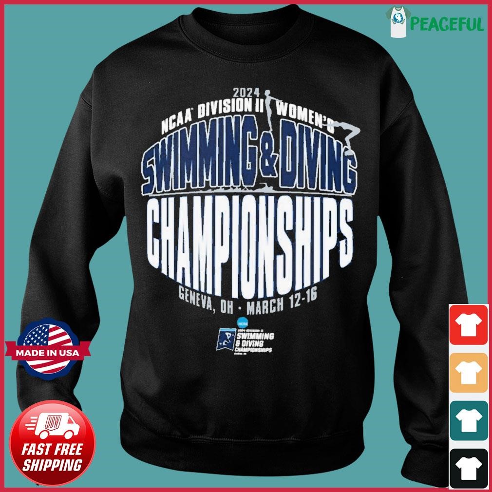 Official NCAA Division II Swimming & Diving Championships 2024 Shirt
