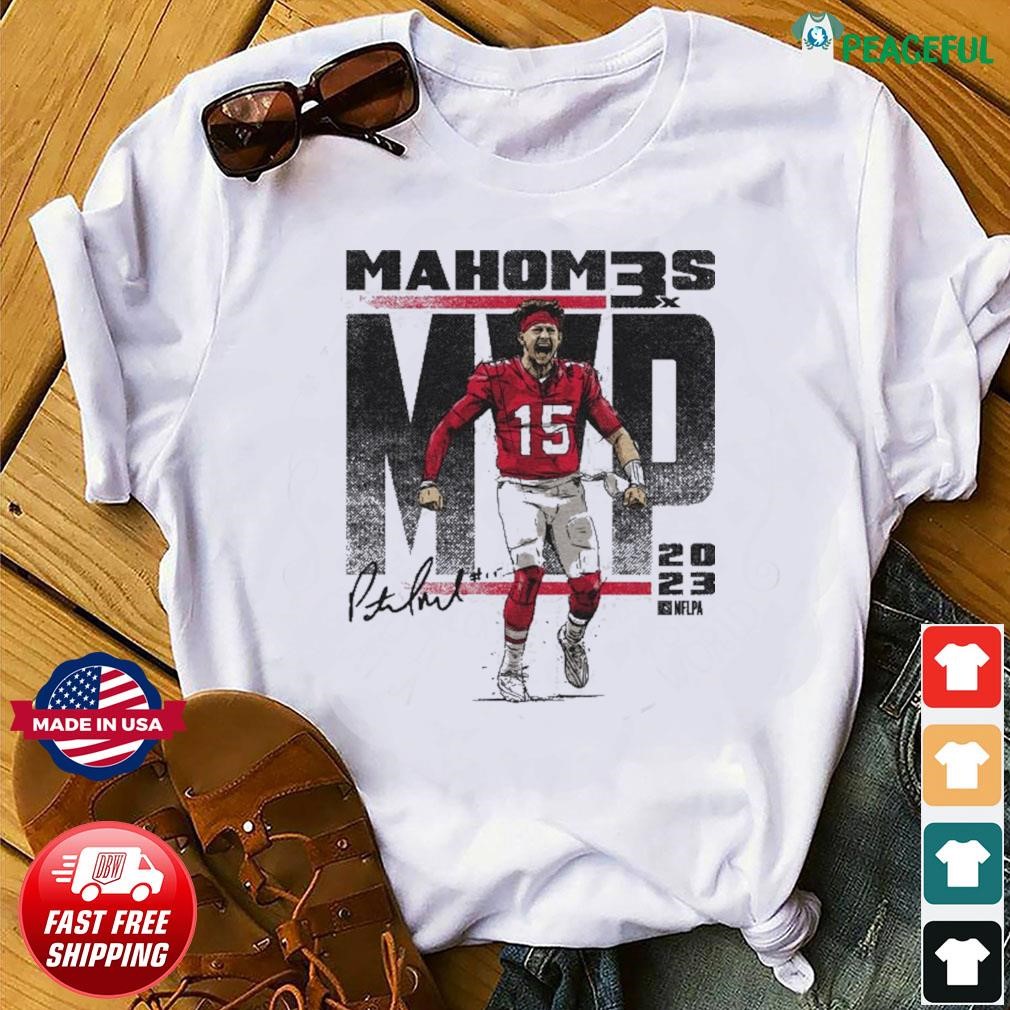 Patrick Mahomes Kansas City Chiefs MVP LVIII Signature Shirt