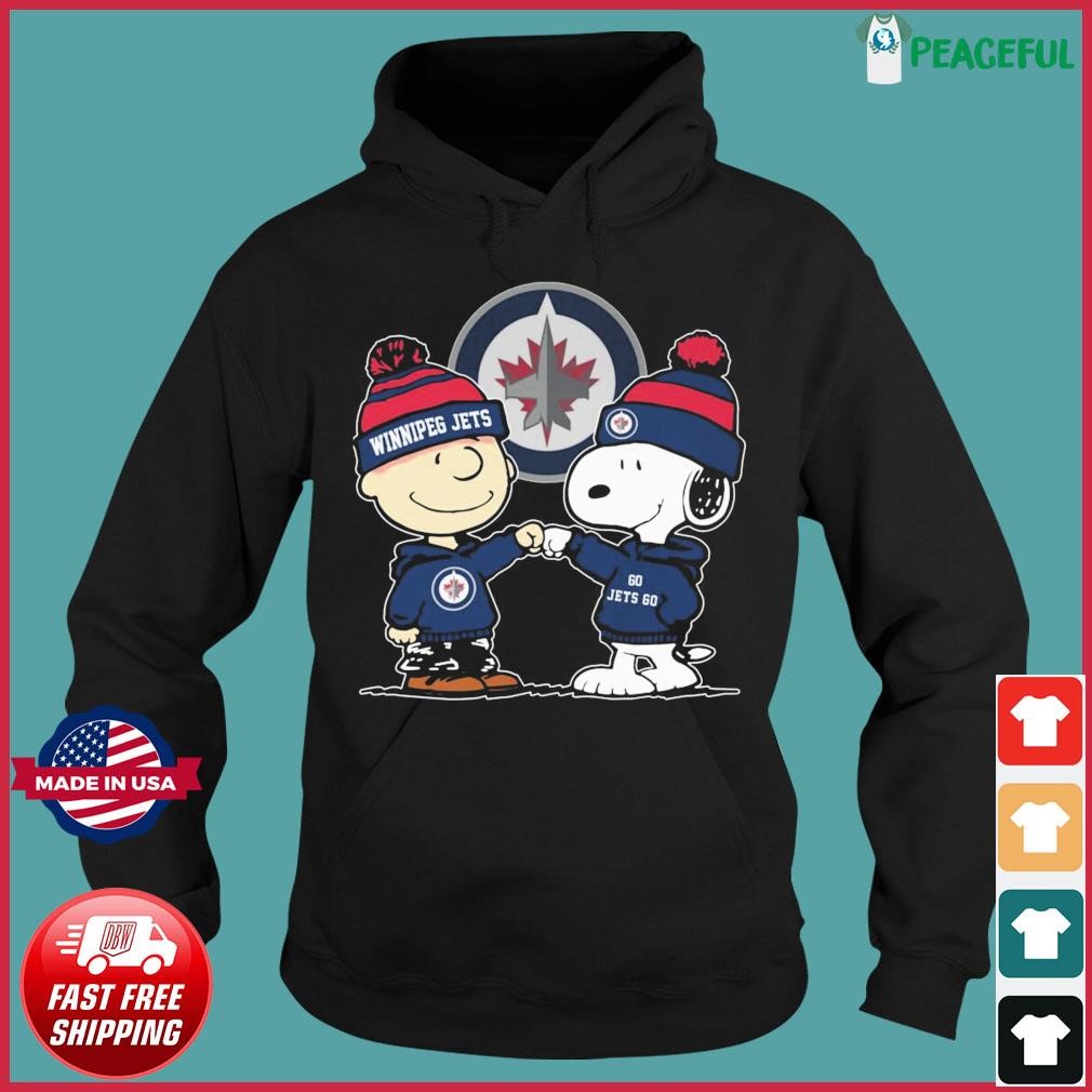 Snoopy Fist Bump Charlie Brown Winnipeg Jets Shirt Hoodie.jpg