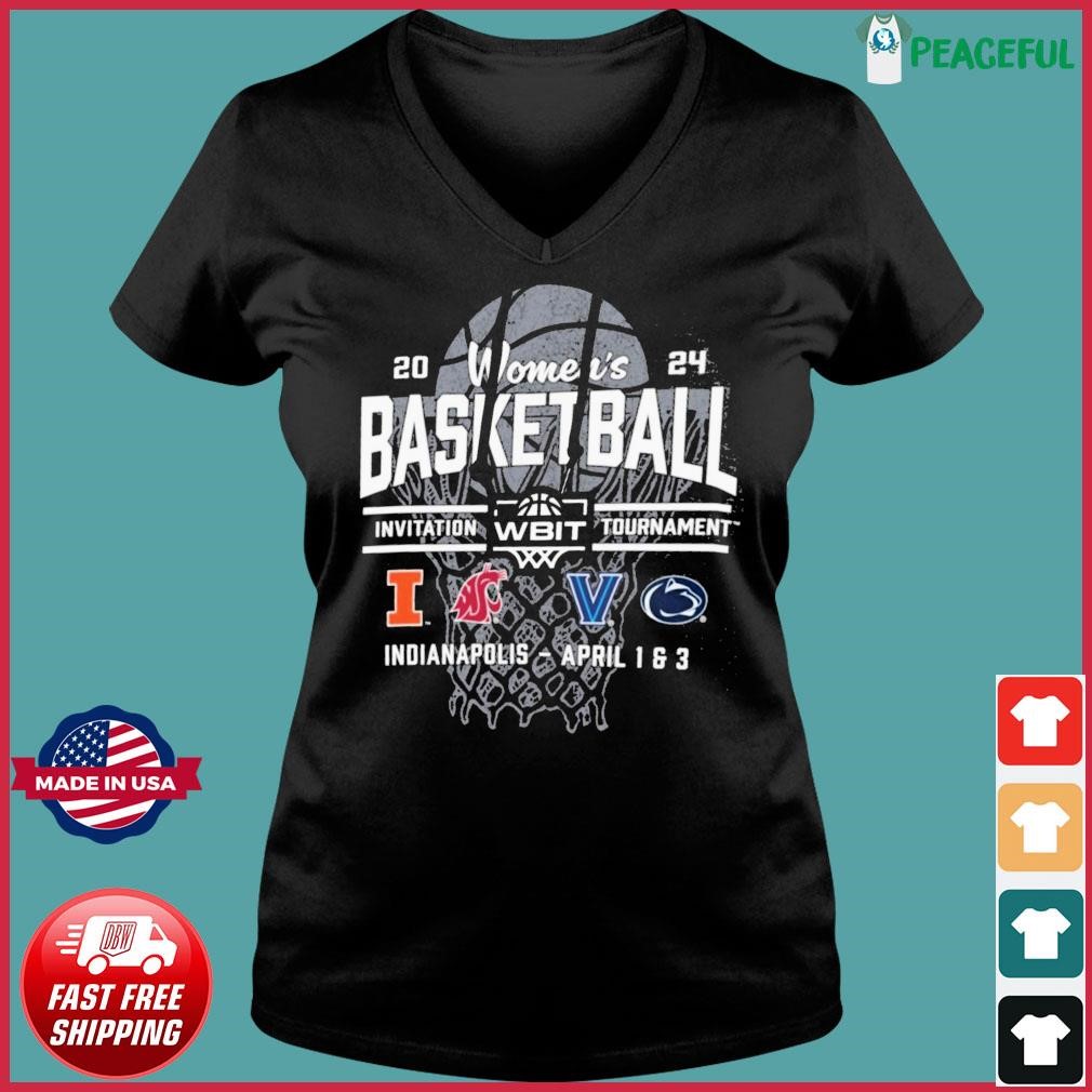 2024 Division I Women's BIT Tournament Shirt Ladies V-neck Tee.jpg