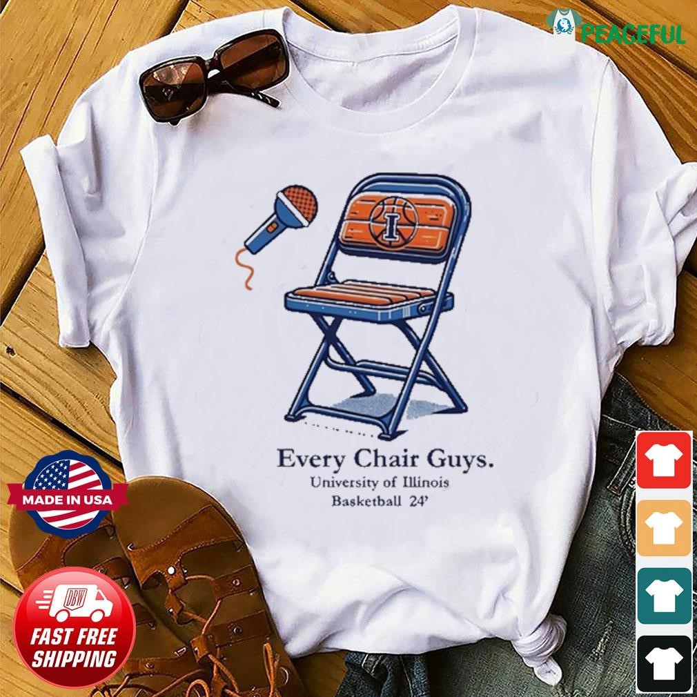 Every Chair Guys University Of Illinois Basketball 24 Shirt