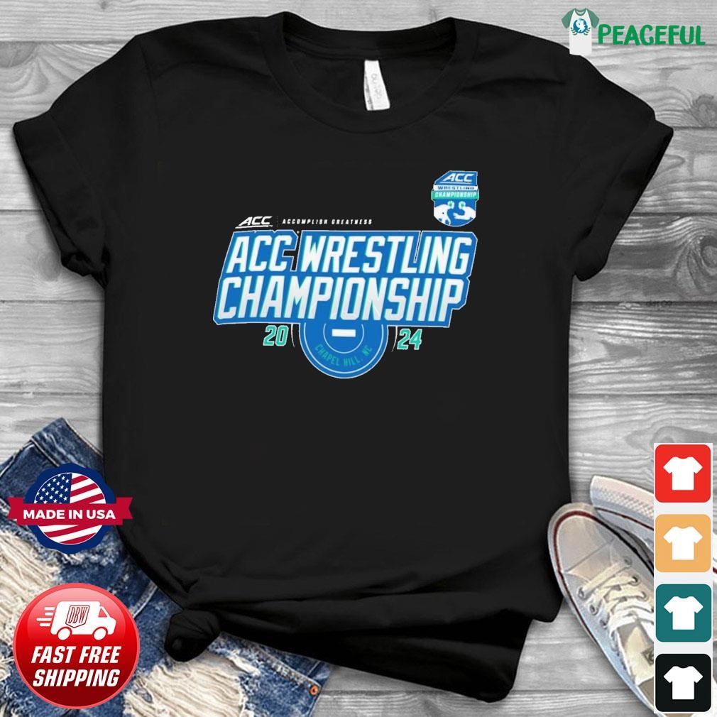 Official ACC Wrestling Championships 2024 Shirt, hoodie, sweater, long