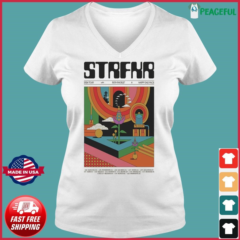 STRFKR US Tour 2024 Shirt Ladies V-neck Tee.jpg