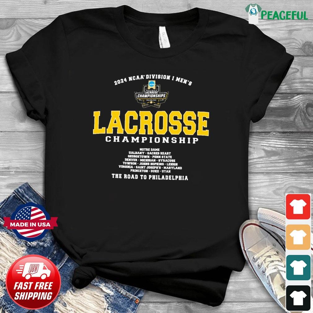 St Rounds Ncaa Division I Mens Lacrosse Championship Shirt