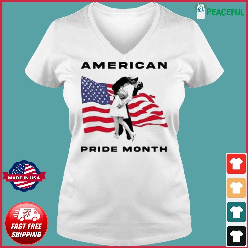 Sean Strickland 2024 American Pride Month Shirt Ladies V-neck Tee.jpg