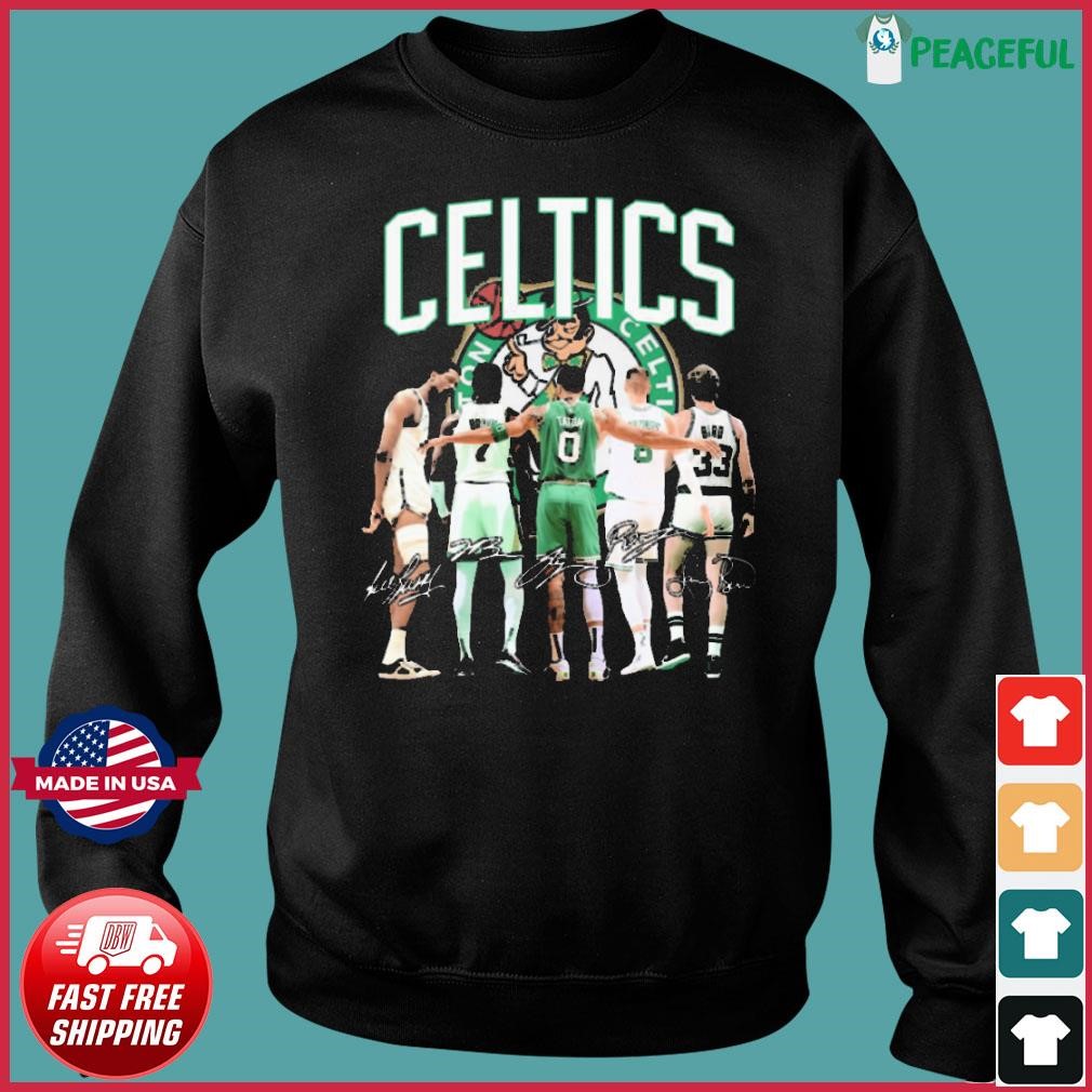 Boston Celtics Players 2024 NBA Finals Signatures Shirt, hoodie ...