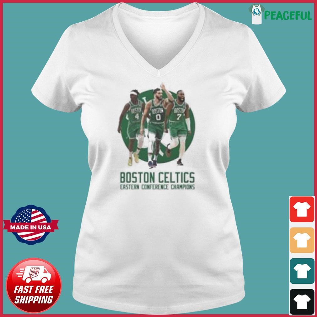 Celtics Finals Boston Celtics Eastern Conference Champions 2024 Shirt Ladies V-neck Tee.jpg