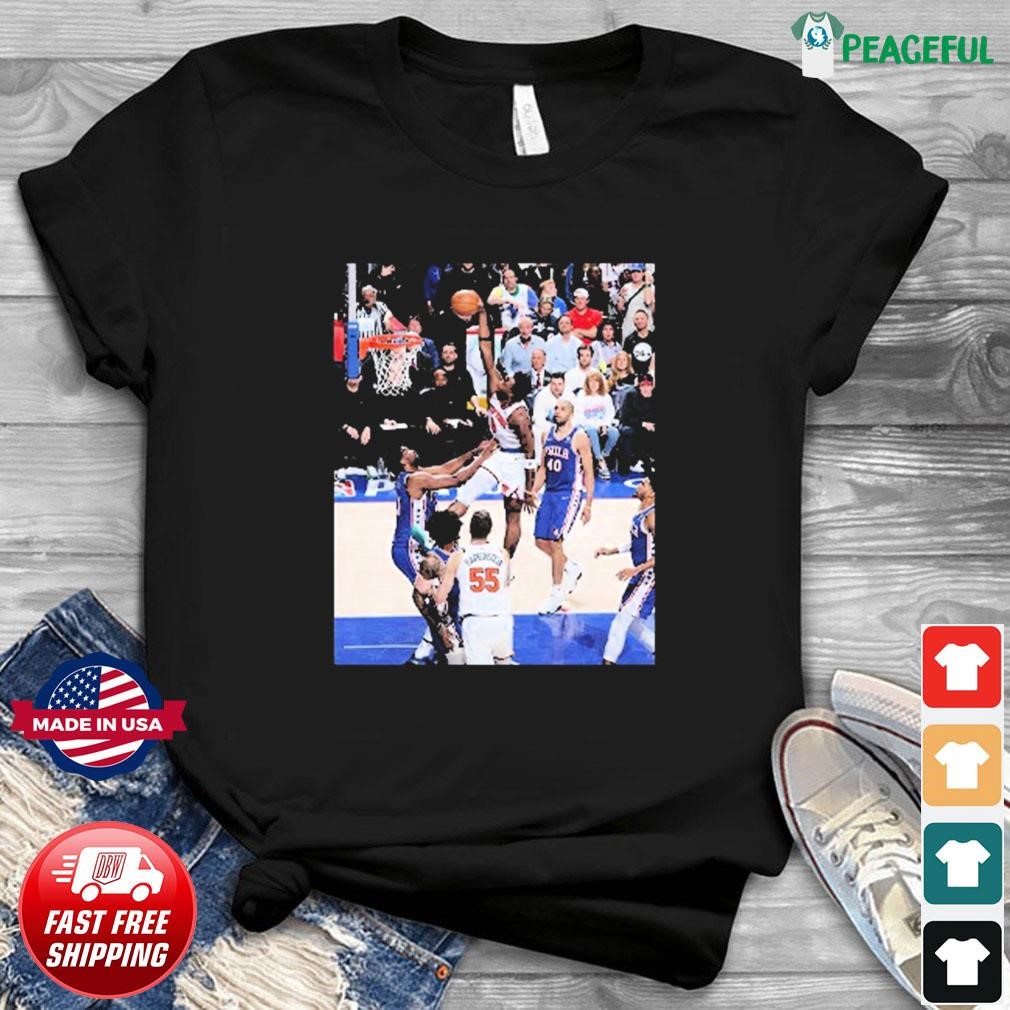 New York Knicks OG Anunoby Poster Dunk shirt