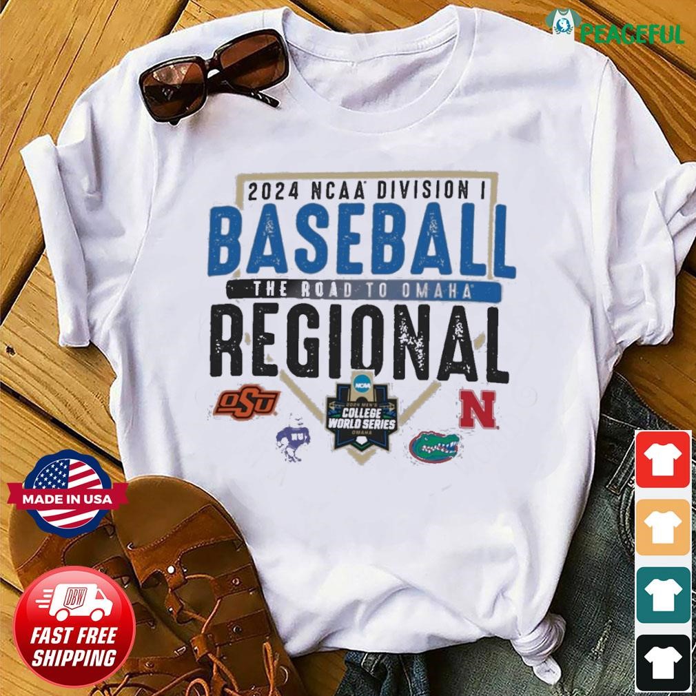 Official 2024 NCAA Division I Baseball Regional - Oklahoma State Shirt