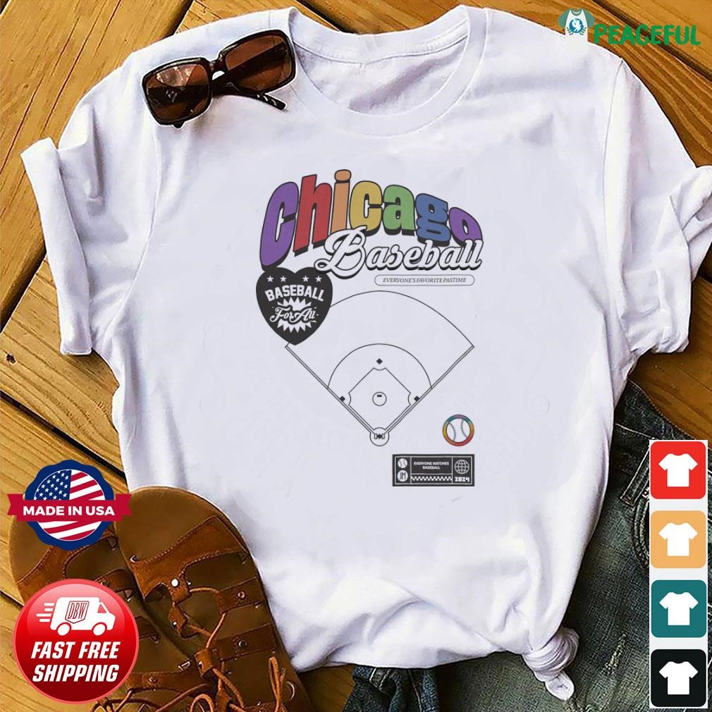 Chicago Cubs Baseball Pride Field Shirt