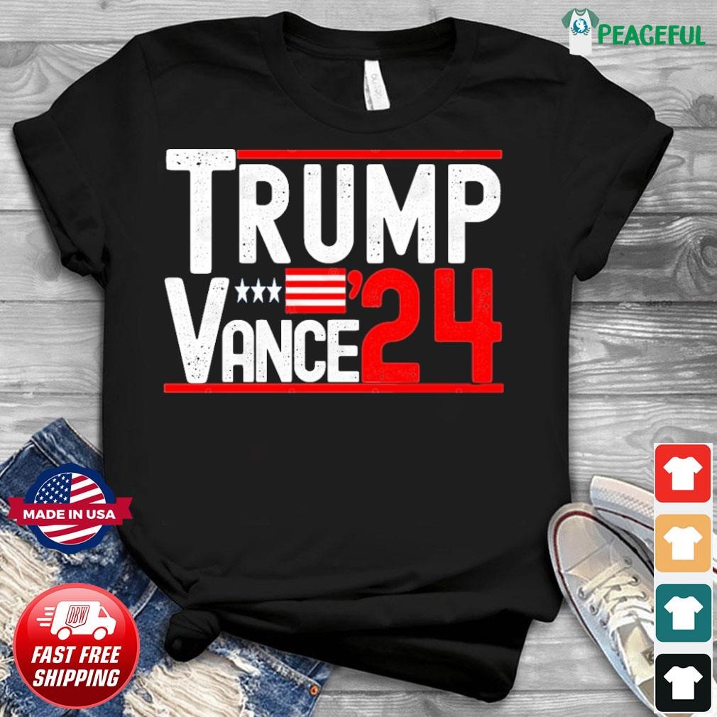 Donald Trump and J.D. Vance 2024 Election T-Shirt