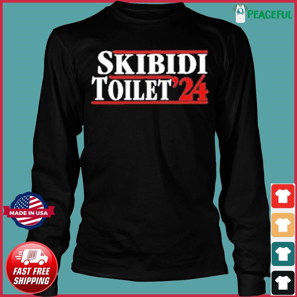 Skibidi Toilet 2024 Shirt, hoodie, sweater, long sleeve and tank top