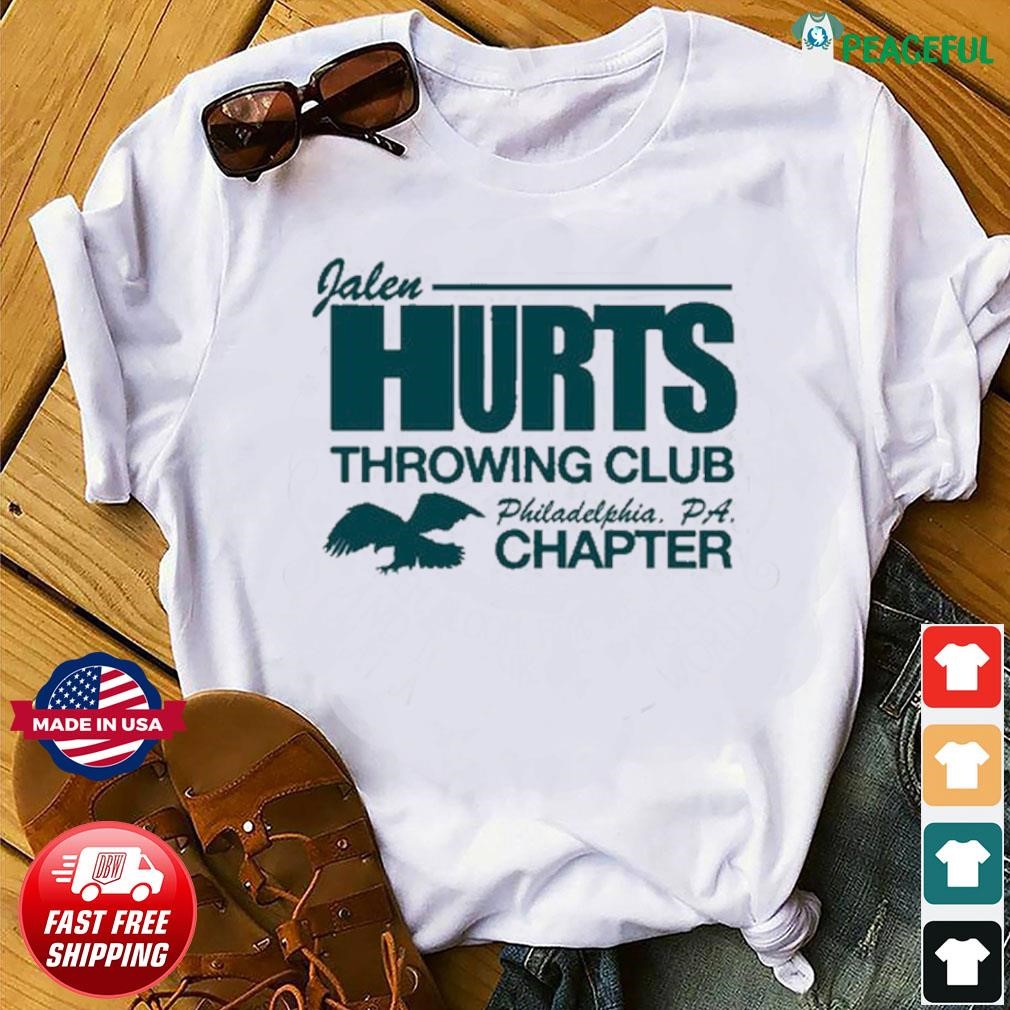 Jalen Hurts Throwing Club 2024 Shirt