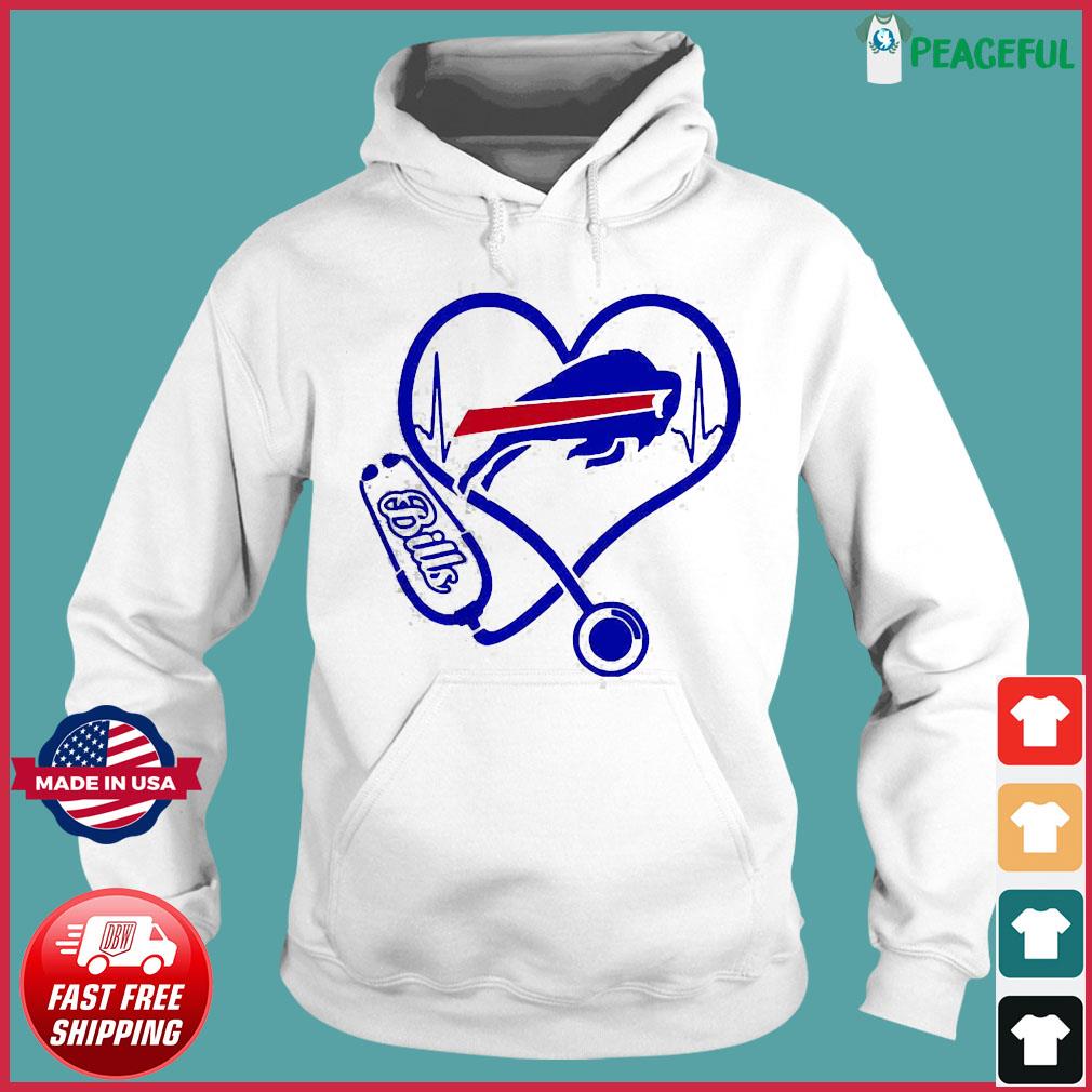 Nurse Heart Buffalo Bills limited Shirt, Hoodie, Long Sleeved, SweatShirt