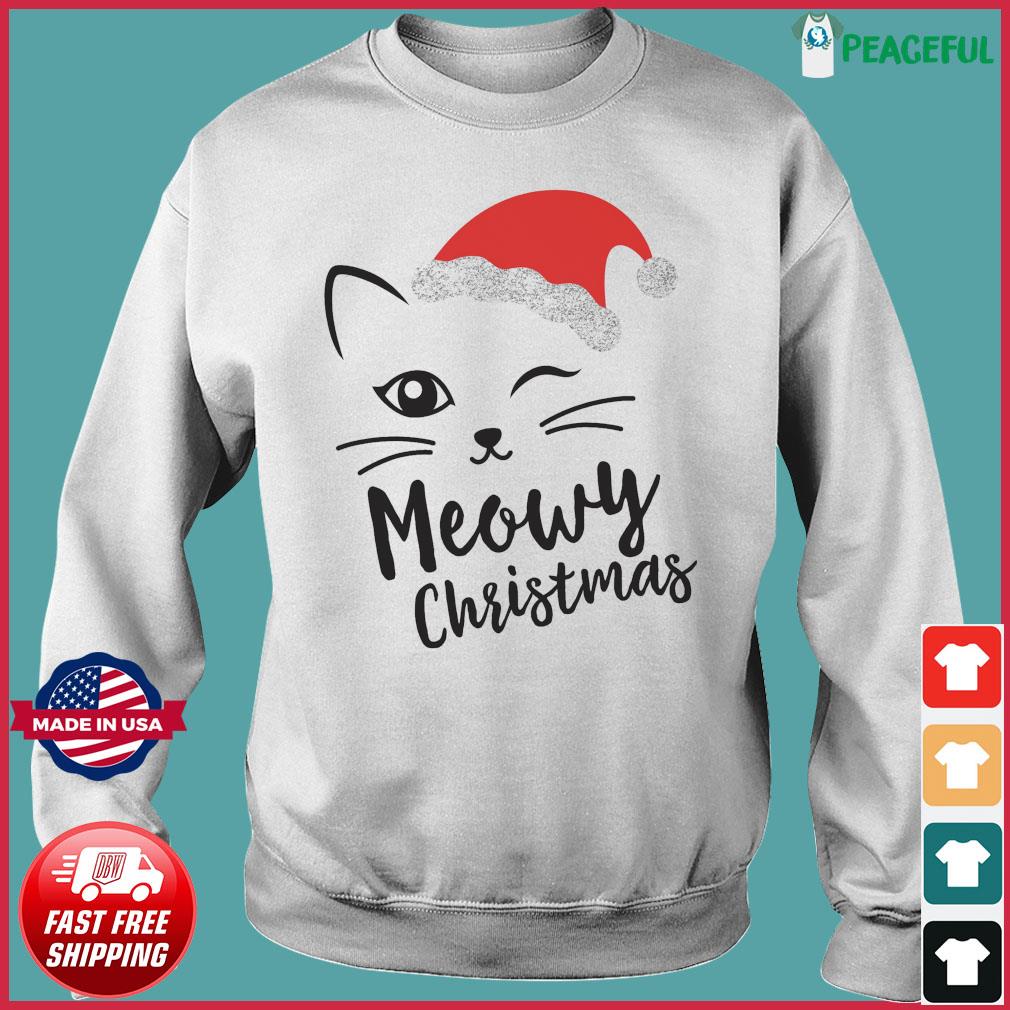 meowy christmas sweater walmart