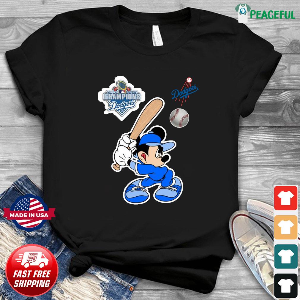 Los Angeles Dodgers MLB Mickey Mouse player cartoon 2023 shirt, hoodie,  sweater, long sleeve and tank top