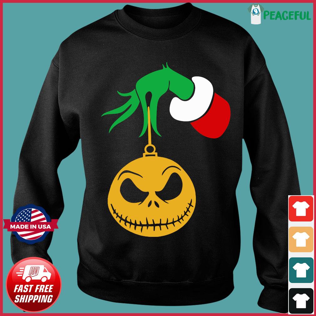 The grinch and discount jack skellington sweater