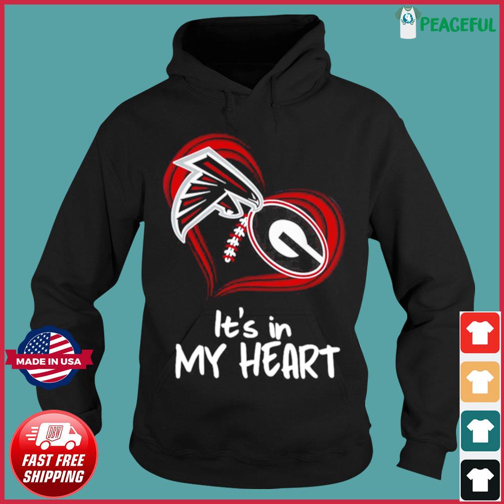 I may live in Oklahoma but on game day my heart and soul belongs to atlanta  falcons shirt, hoodie, sweater, long sleeve and tank top