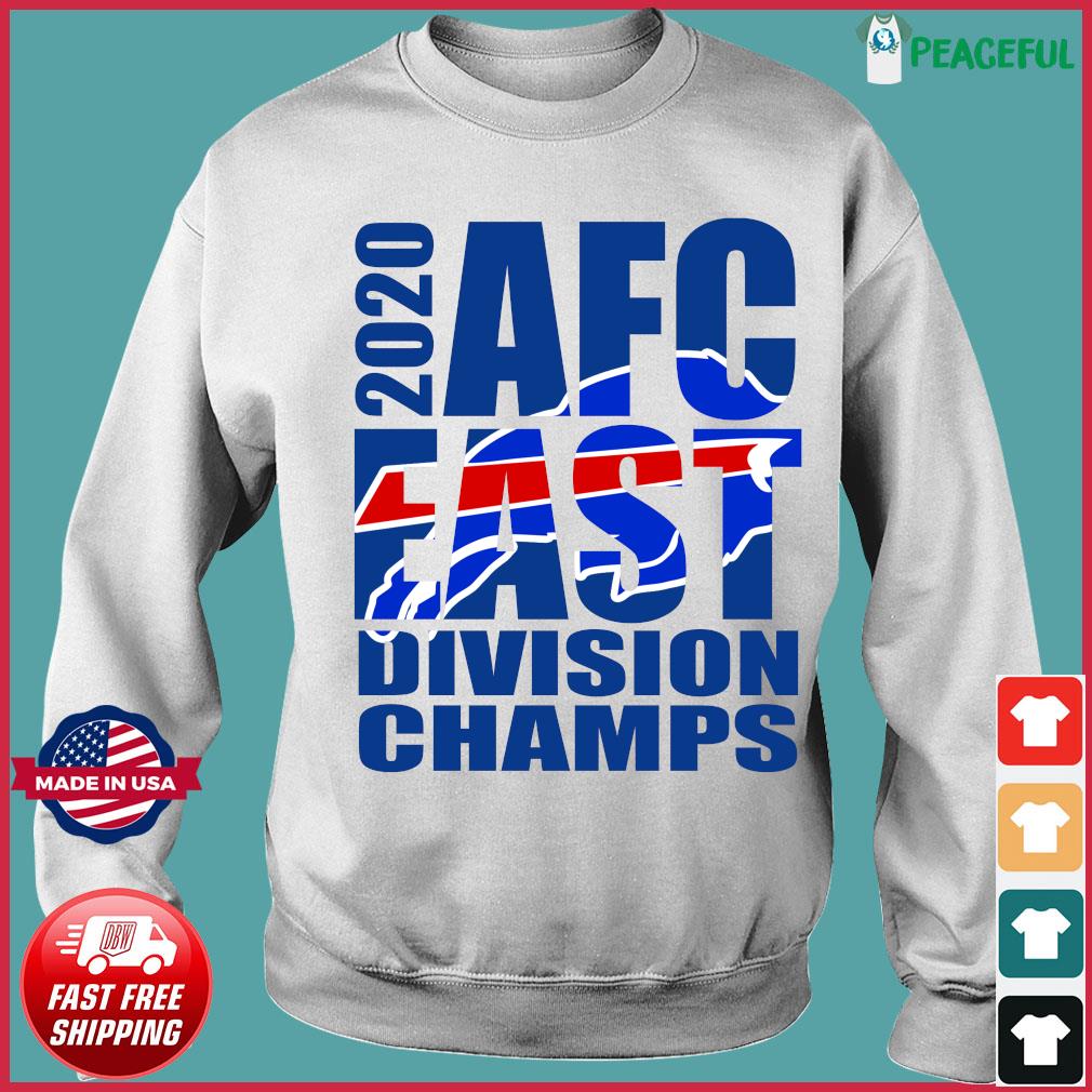 Buffalo Bills AFC East Division Champions 2020 signatures shirt