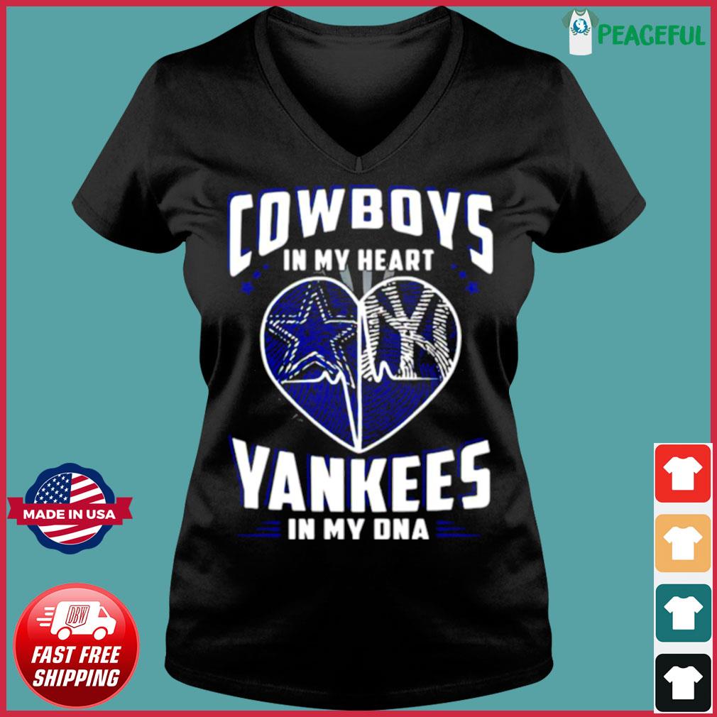 Yankees it's in my DNA Yankees Long Sleeve T-Shirt