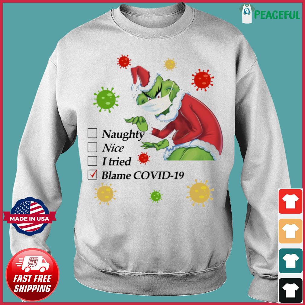 naughty grinch sweatshirt