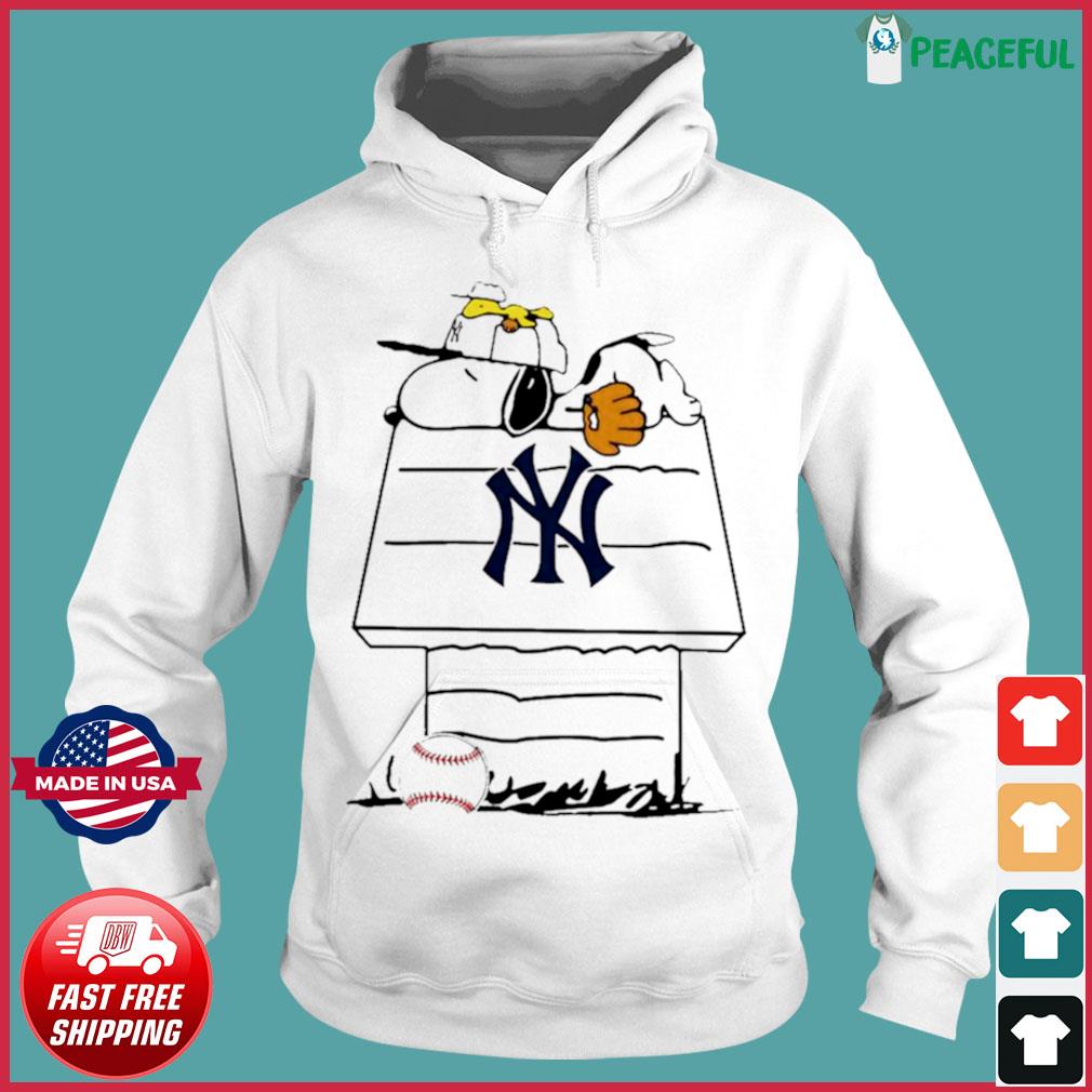 Snoopy Baseball New York Yankees Pullover t-Shirt, hoodie, sweater, long  sleeve and tank top