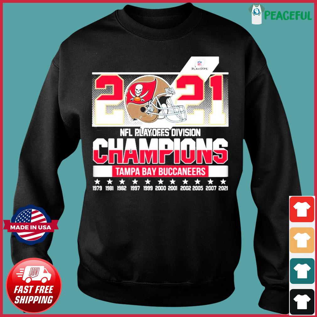 2021 Football Playoffs Division Champions Tampa Bay Buccaneers T-shirt,  hoodie, sweater, long sleeve and tank top