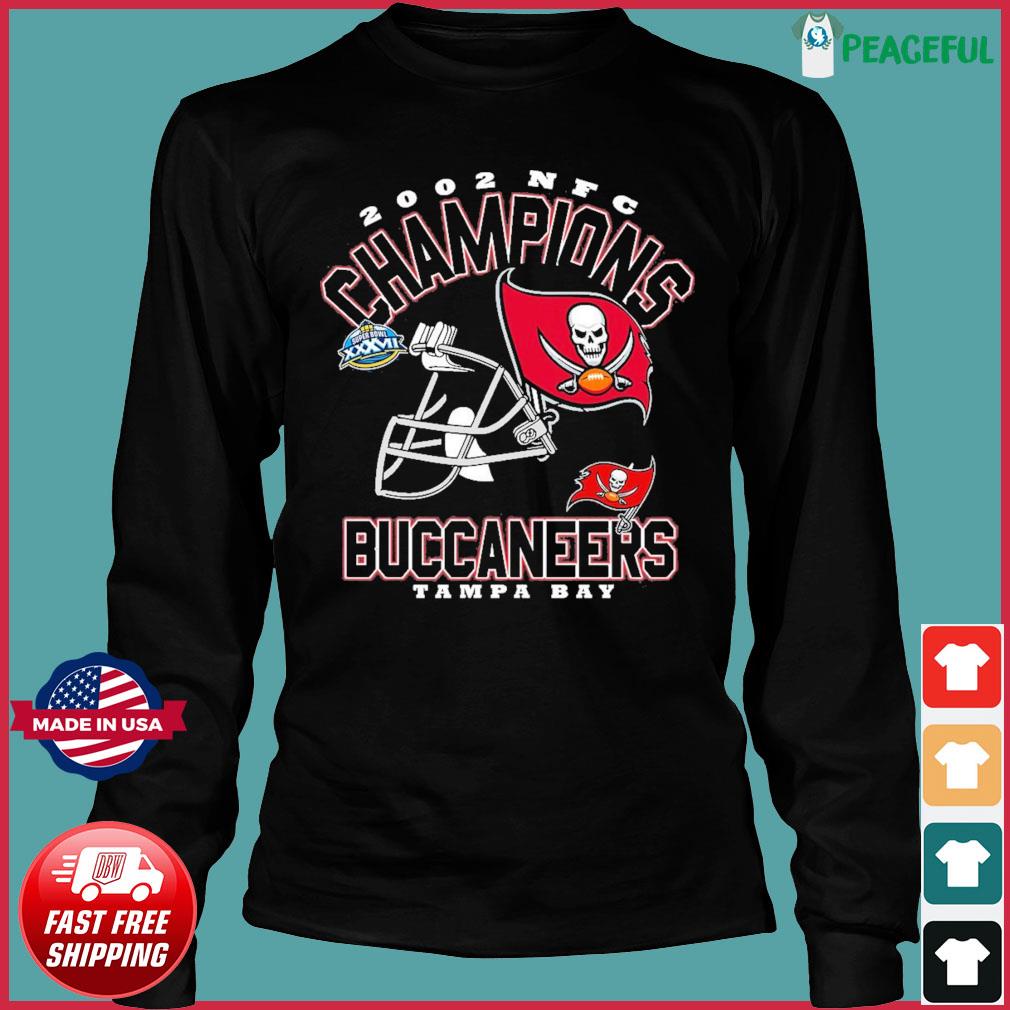 Helmet Tampa Bay Buccaneers 2021 Nfc Champions Super Bowl Xxxvii Shirt,  hoodie, sweater, long sleeve and tank top