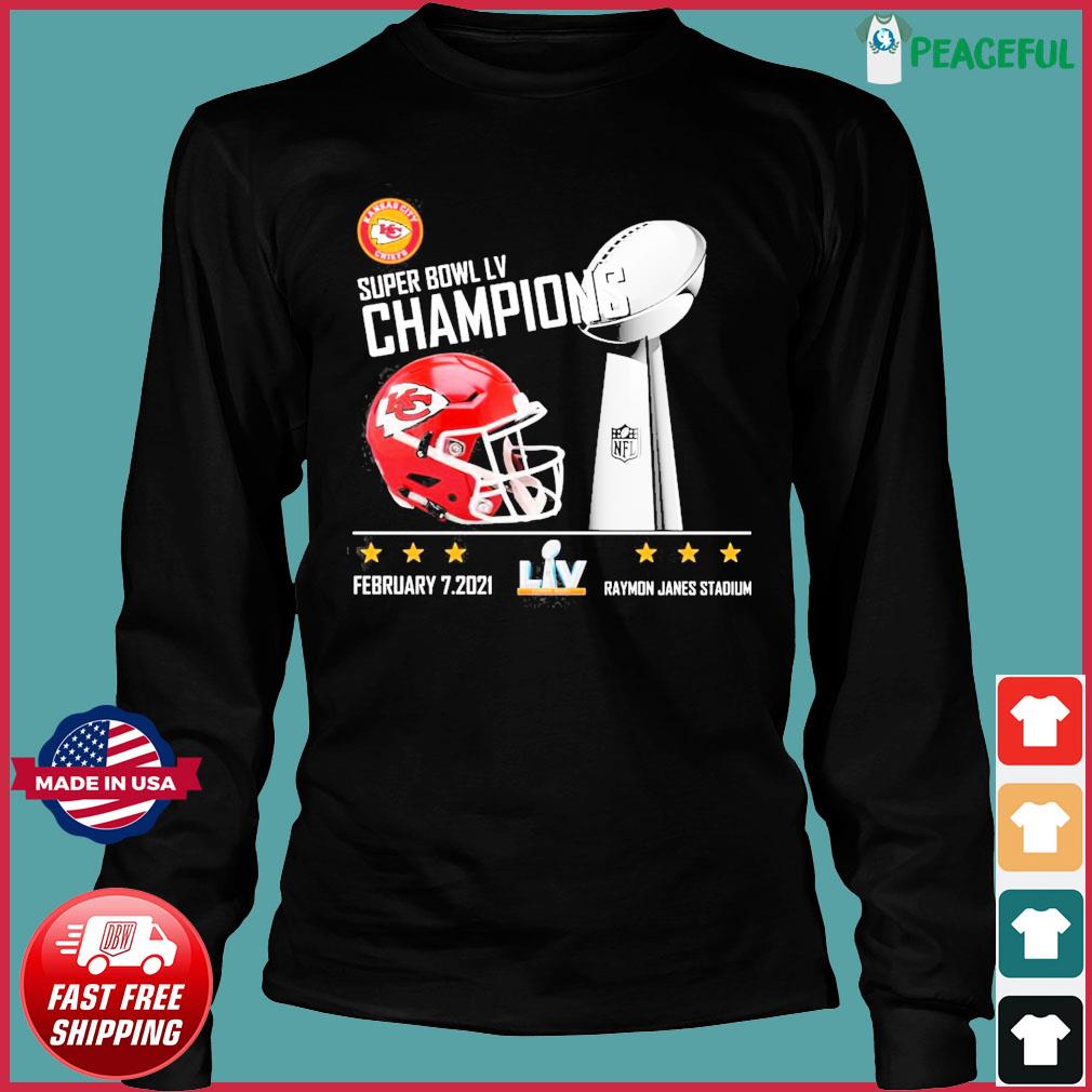 Football Kansas City Chiefs Super Bowl LV Shirt, Custom T-Shirt