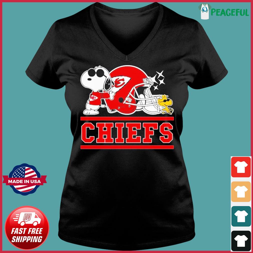 Kansas City Chiefs Snoopy Joe Cool We're Awesome Shirt 