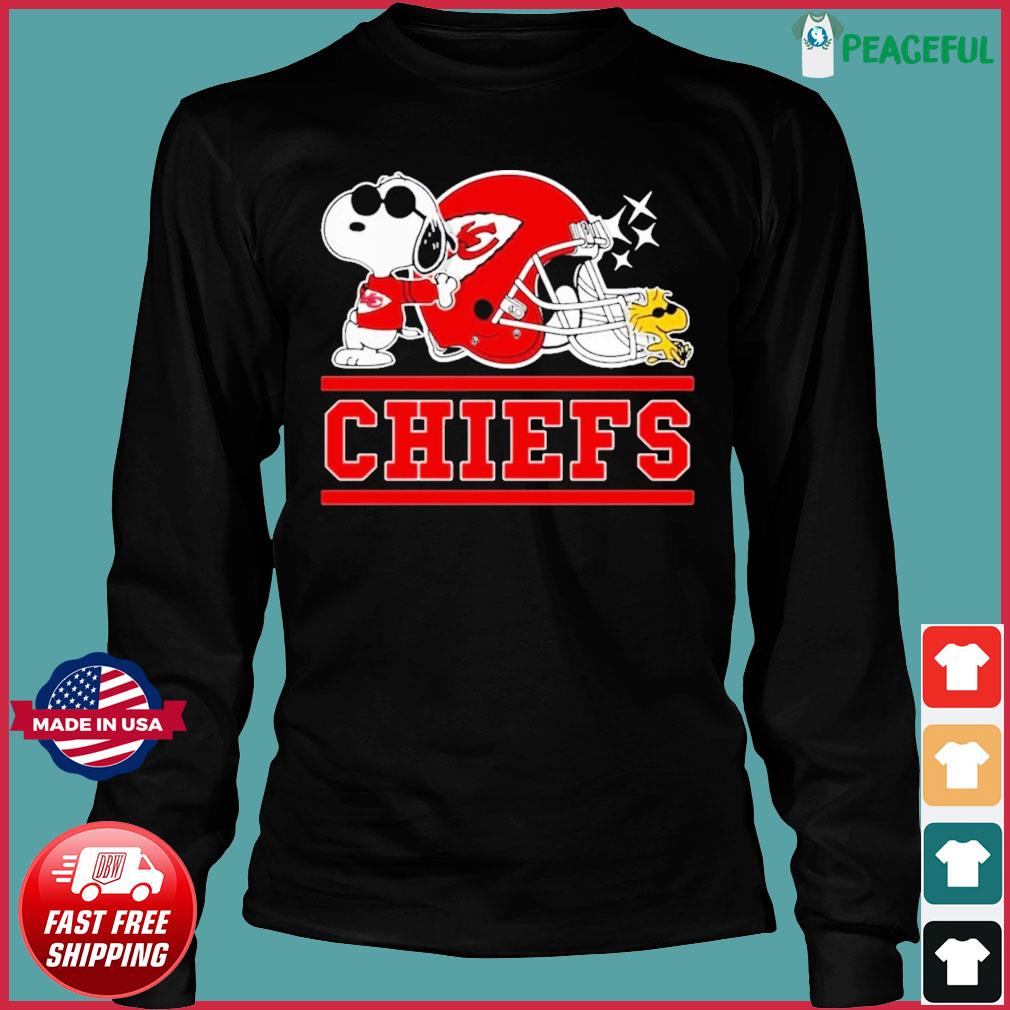 Kansas City Chiefs Snoopy Joe Cool We're Awesome Shirt 