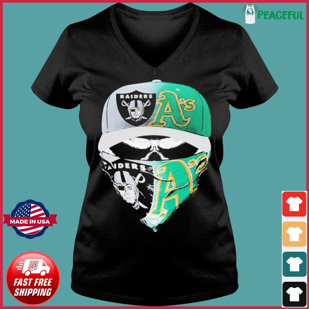 Oakland Athletics skull shirt, hoodie, sweater and v-neck t-shirt